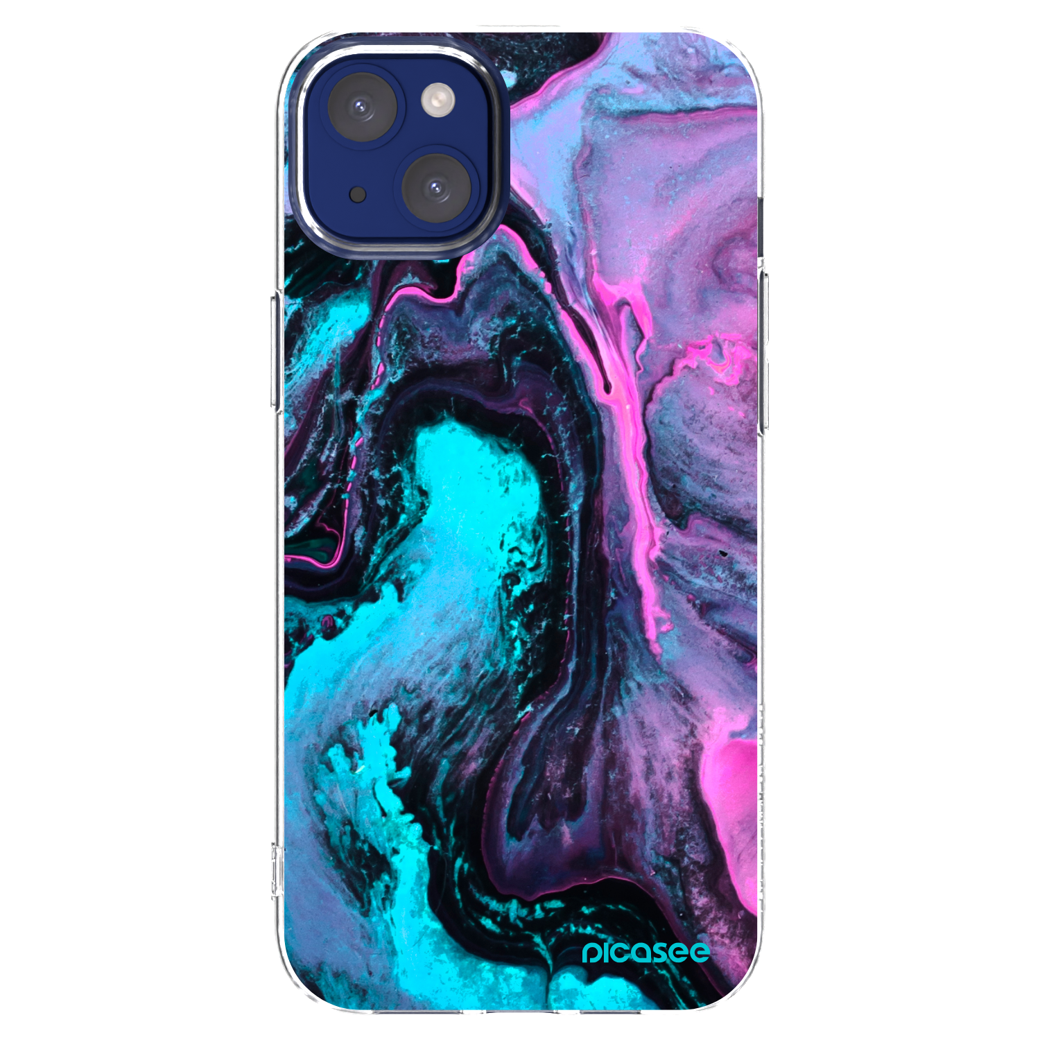 Picasee silikonový průhledný obal pro Apple iPhone 14 Plus - Lean 2