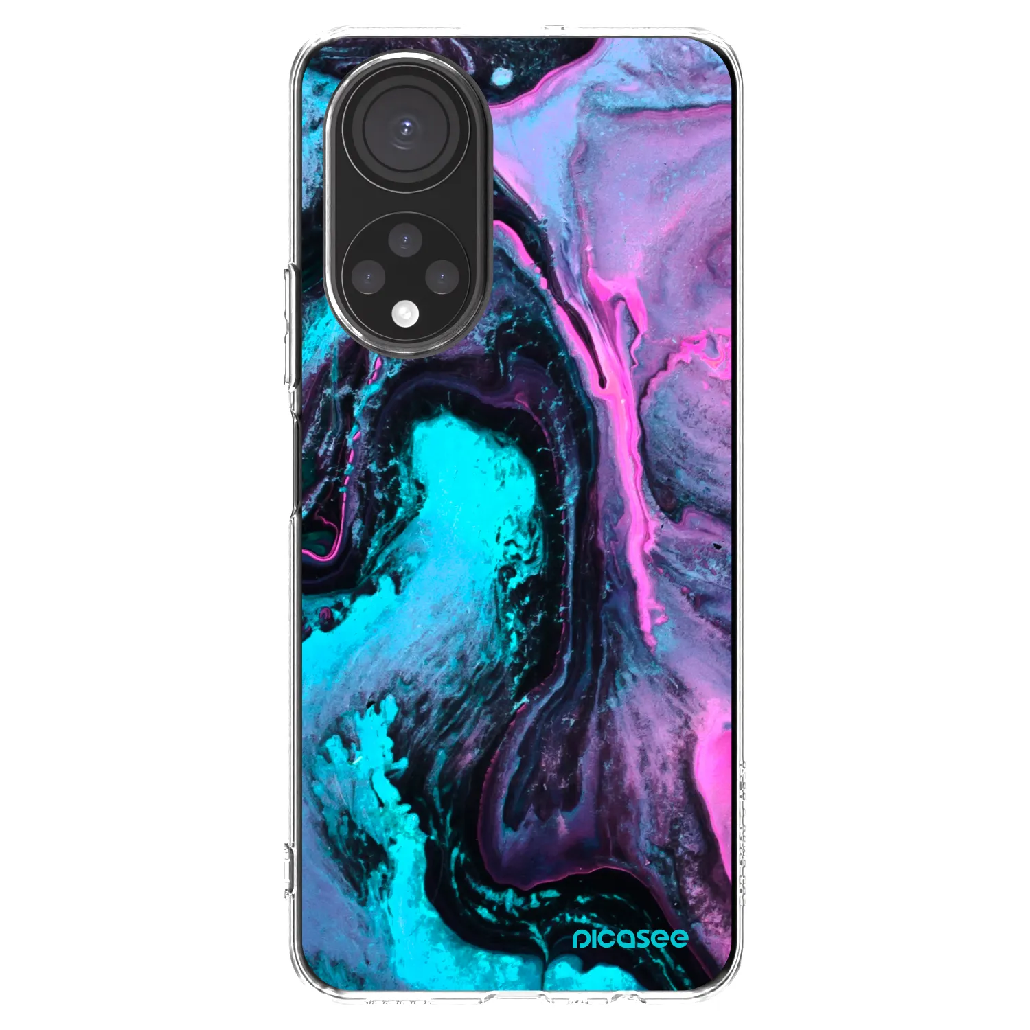 Picasee silikonový průhledný obal pro Honor X7 - Lean 2