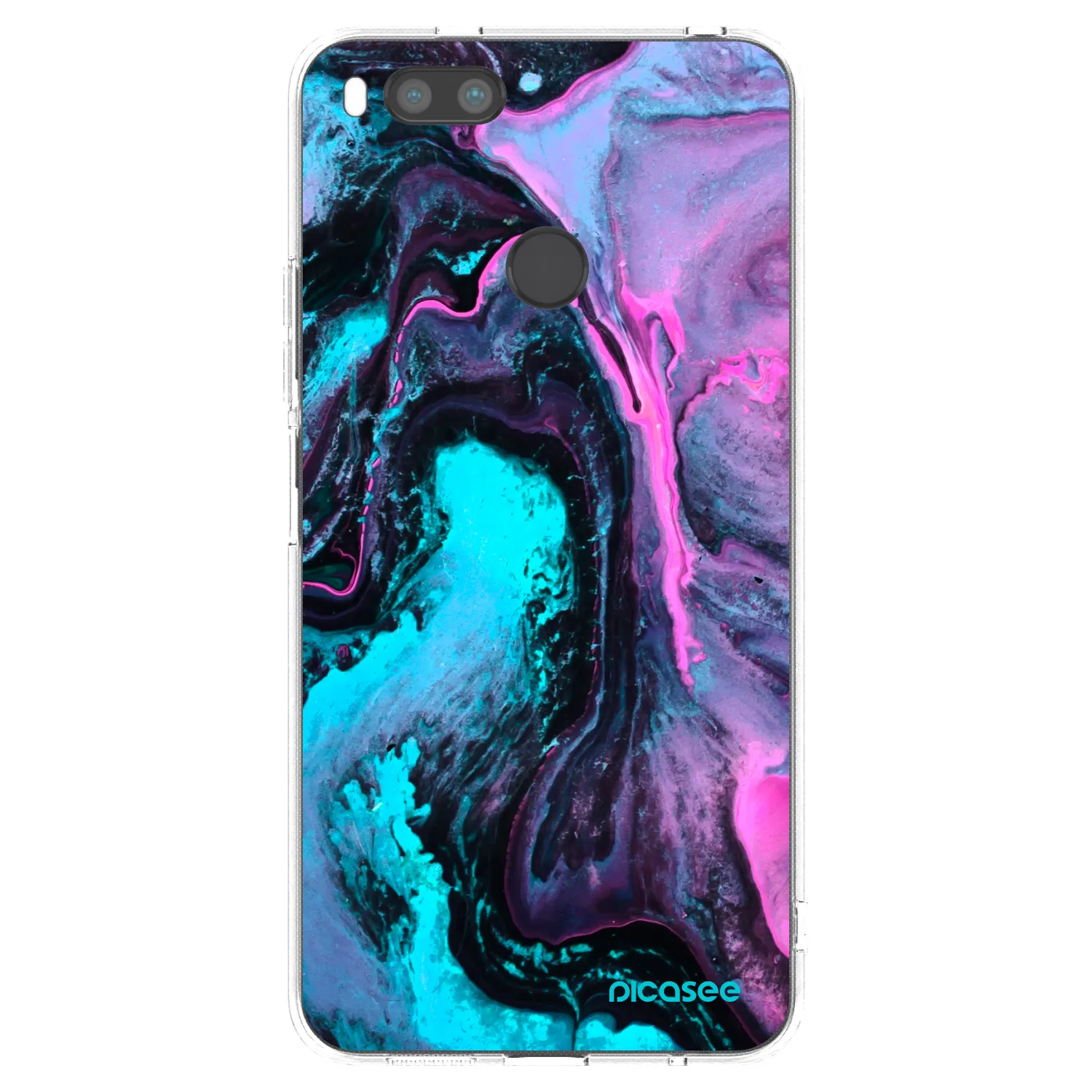 Picasee silikonový průhledný obal pro Xiaomi Redmi A1 - Lean 2