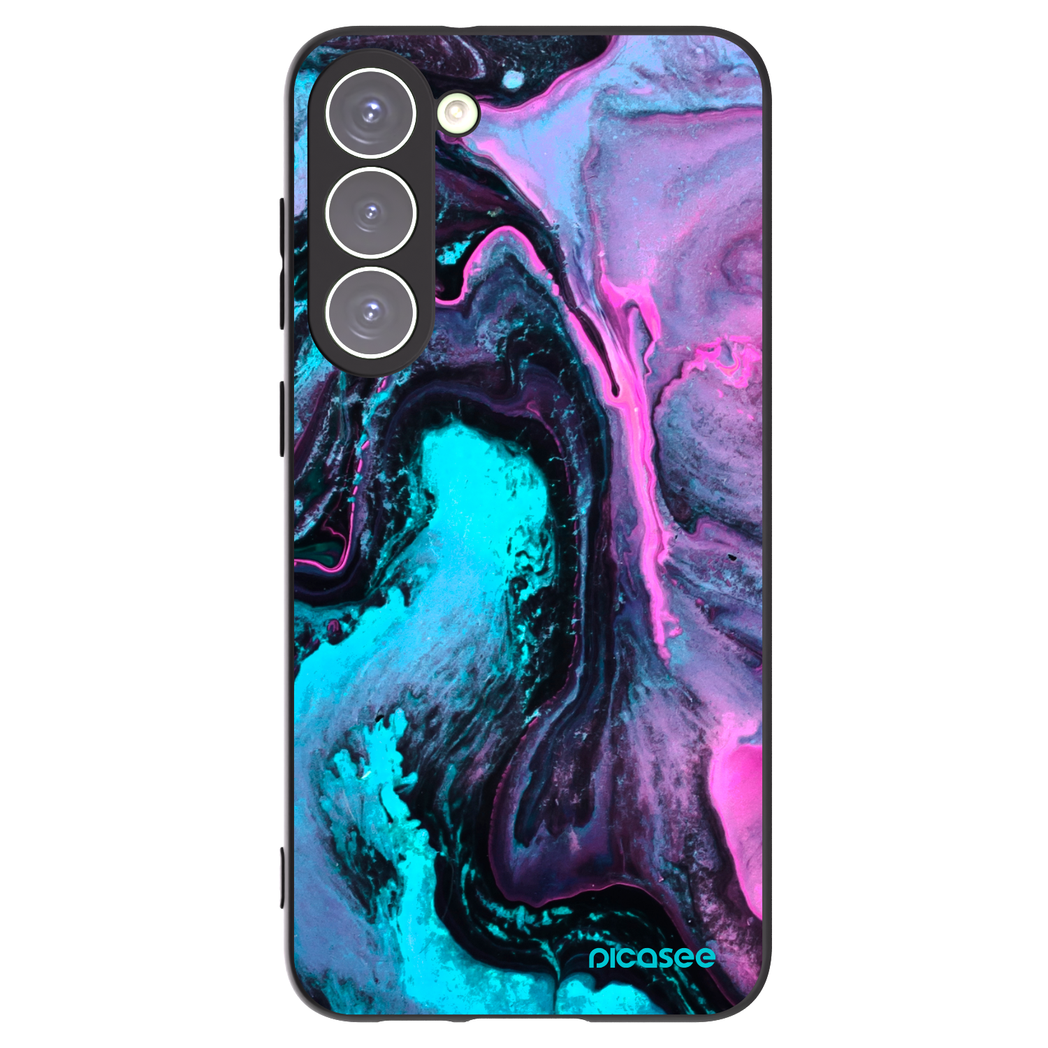 Picasee silikonový černý obal pro Samsung Galaxy S23+ 5G - Lean 2