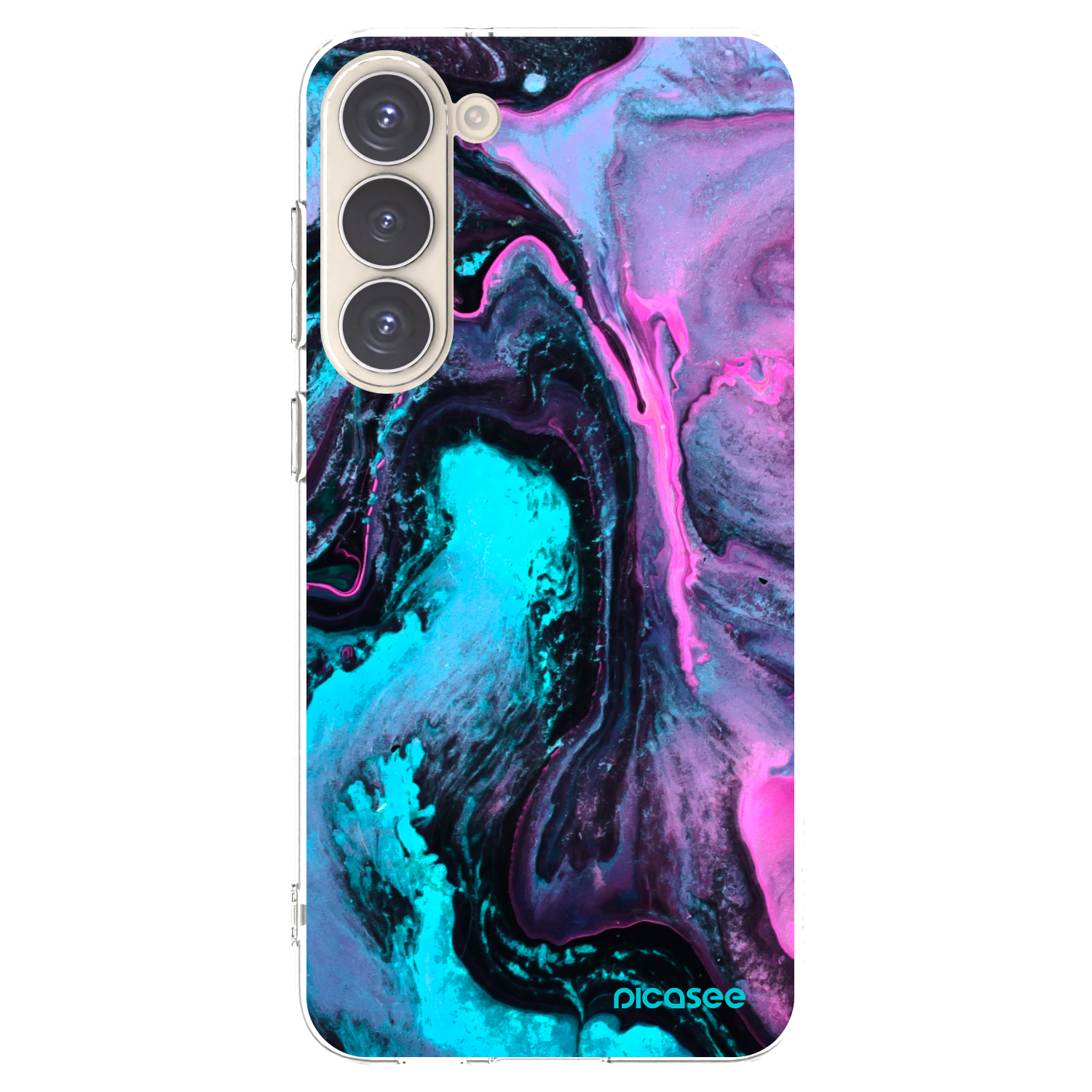 Picasee silikonový průhledný obal pro Samsung Galaxy S23+ 5G - Lean 2