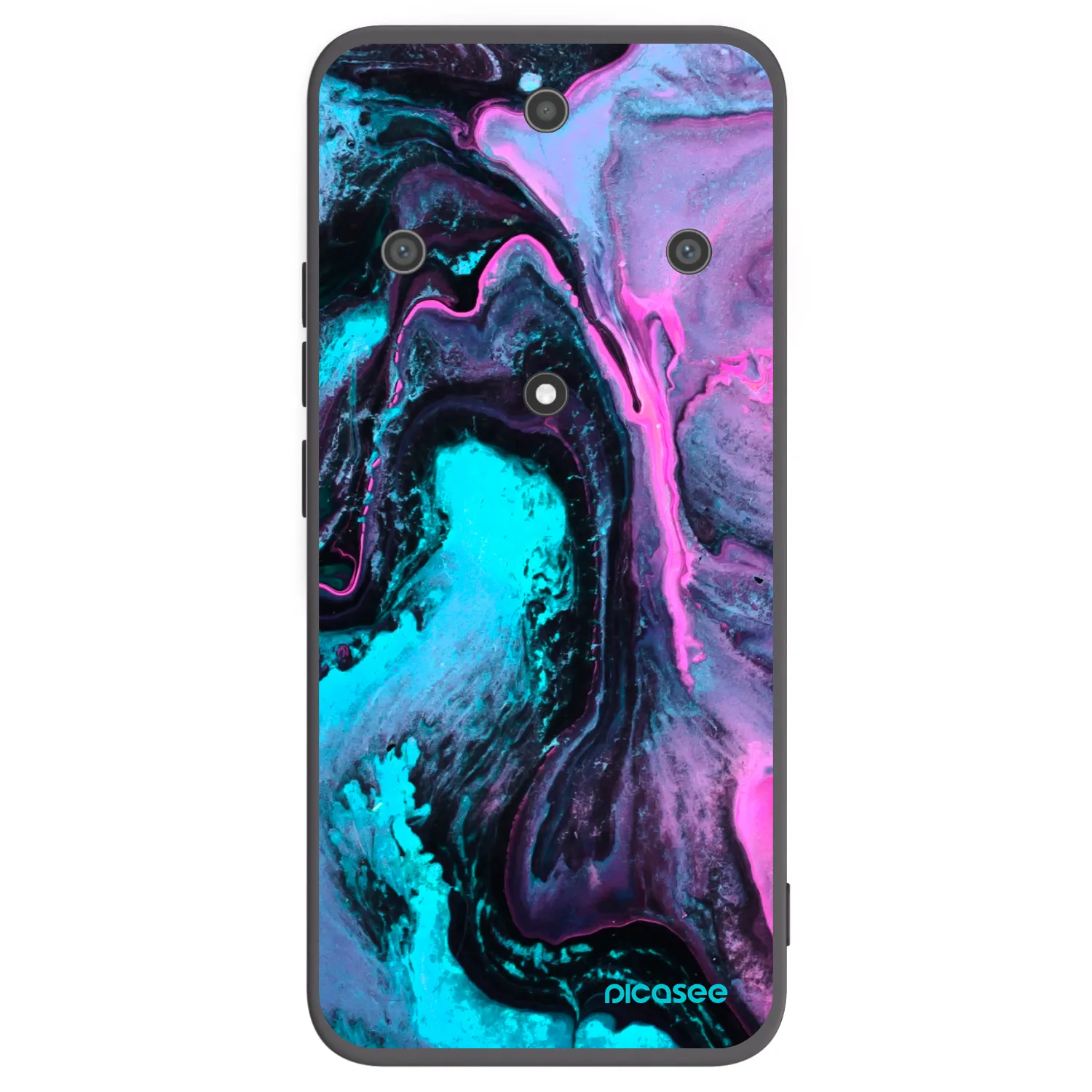 Picasee silikonový černý obal pro Honor Magic5 Lite 5G - Lean 2