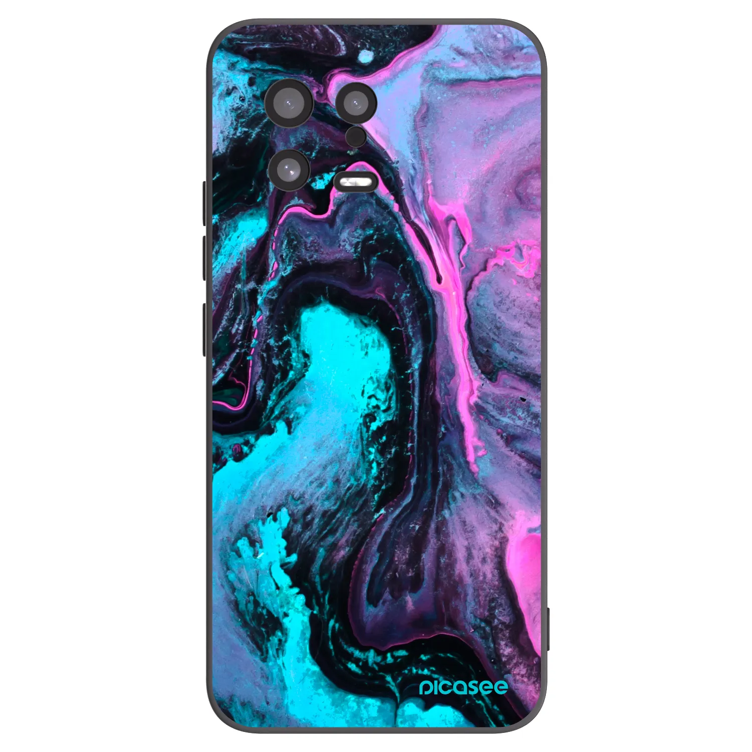 Picasee silikonový černý obal pro Xiaomi 13 - Lean 2