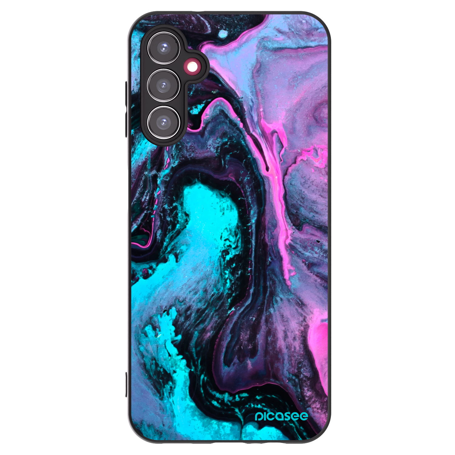 Picasee silikonový černý obal pro Samsung Galaxy A14 5G A146P - Lean 2