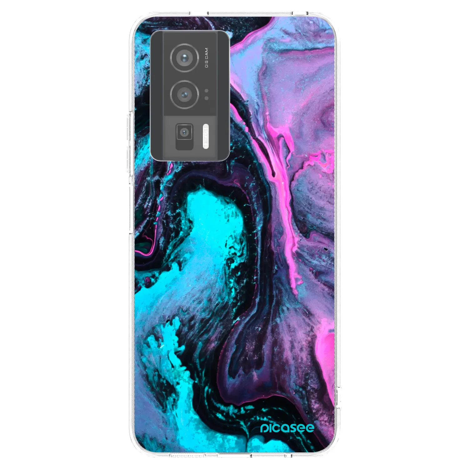 Picasee silikonový průhledný obal pro Xiaomi Poco F5 Pro 5G - Lean 2