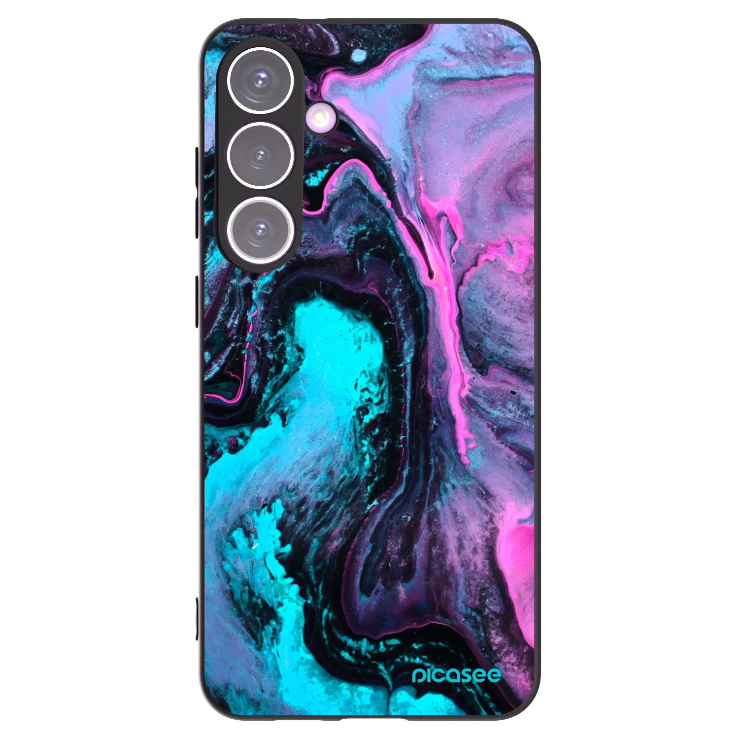 Picasee silikonový černý obal pro Samsung Galaxy S24+ S926B 5G - Lean 2