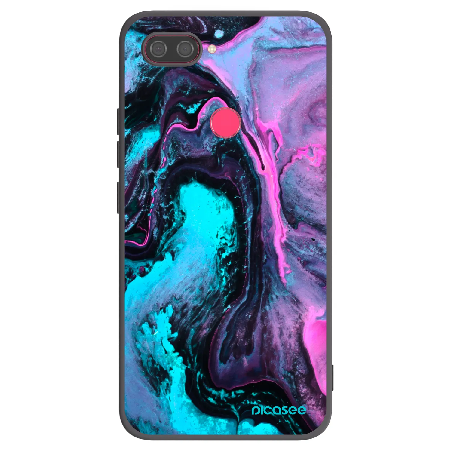 Picasee silikonový černý obal pro Xiaomi Mi 8 Lite - Lean 2