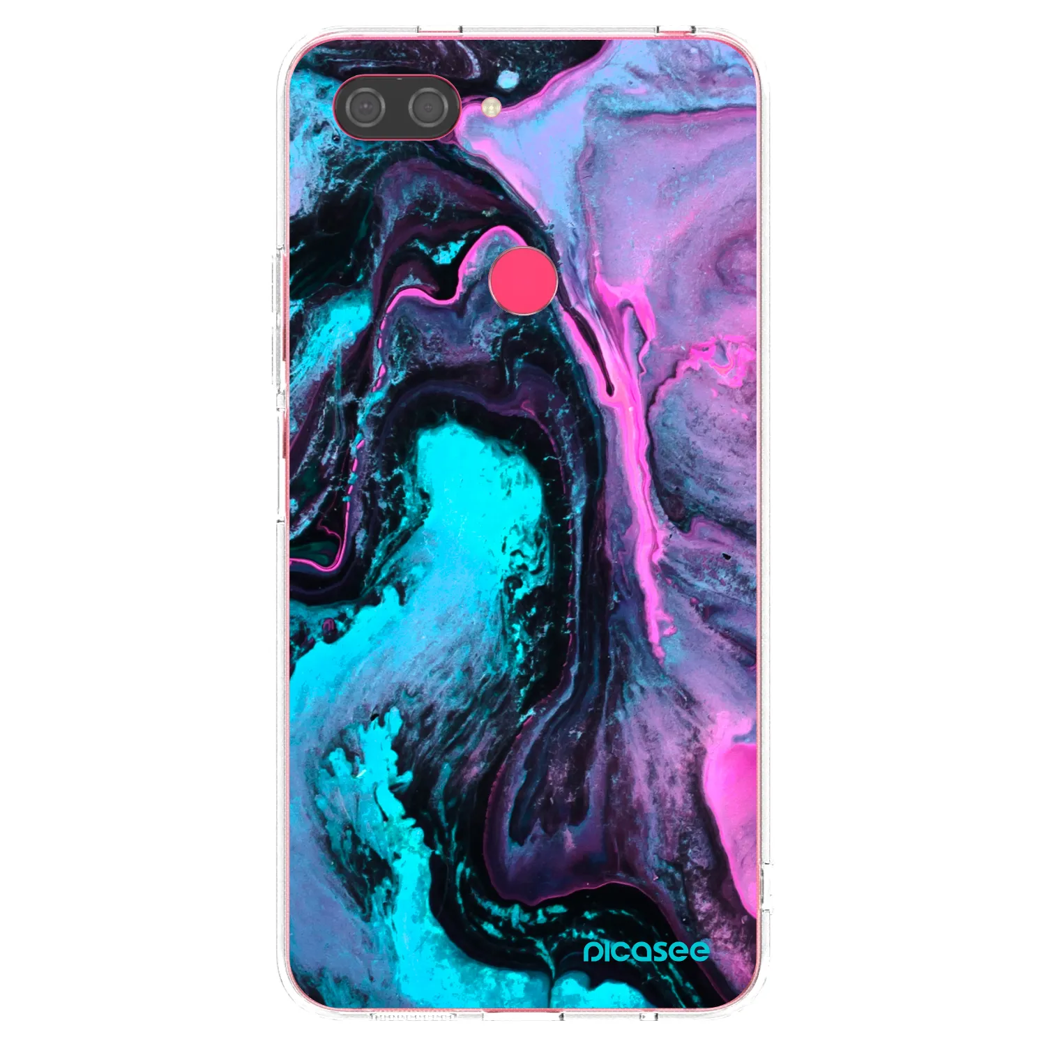 Picasee silikonový průhledný obal pro Xiaomi Mi 8 Lite - Lean 2