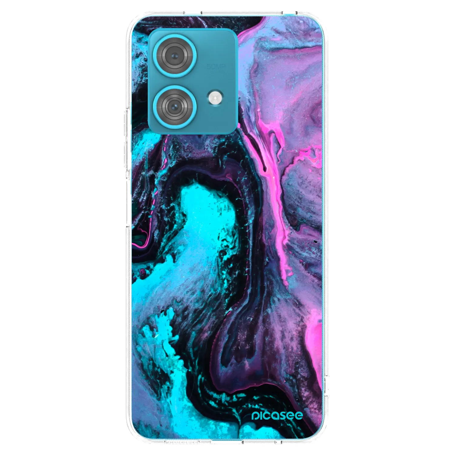 Picasee silikonový průhledný obal pro Motorola Edge 40 Neo - Lean 2