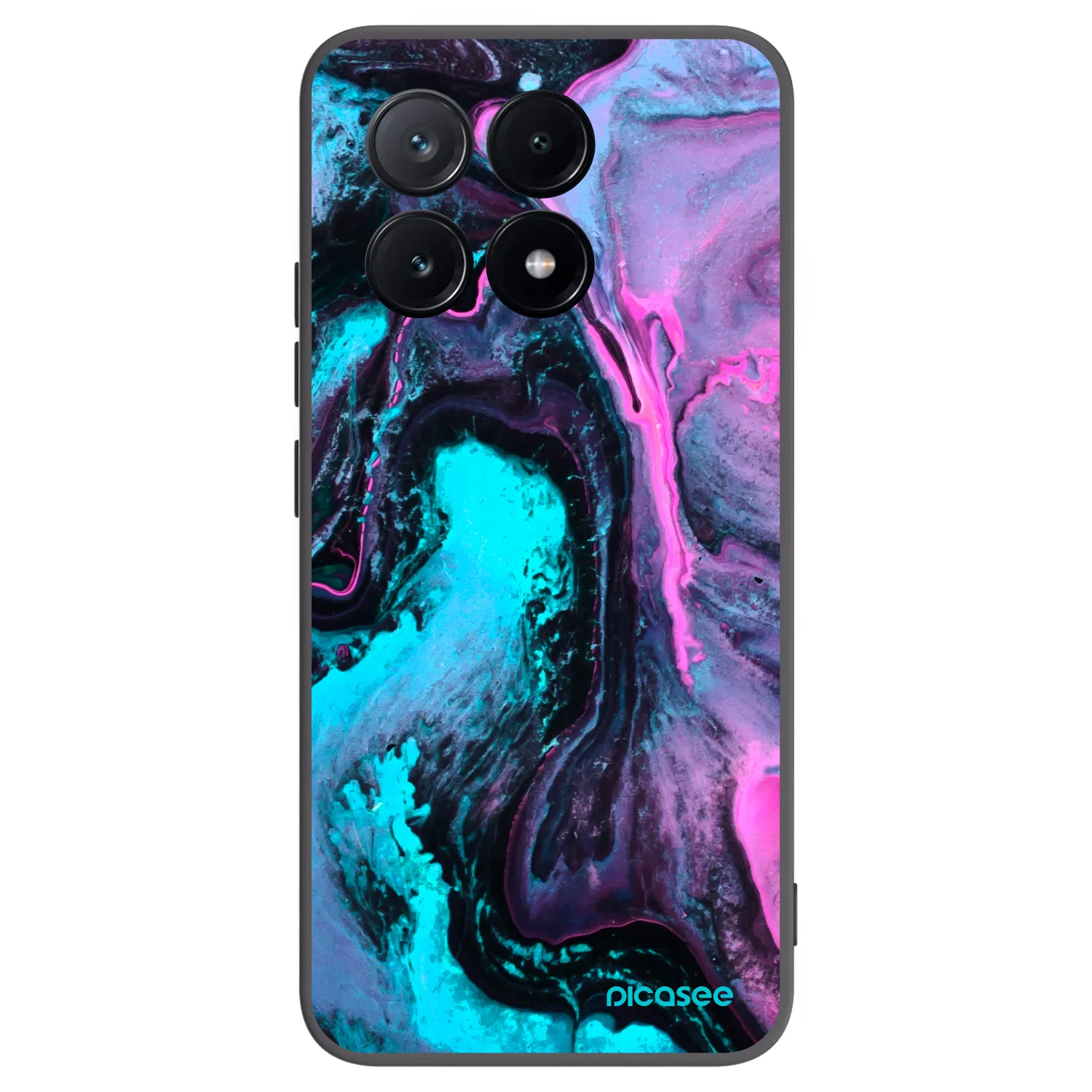 Picasee silikonový černý obal pro Xiaomi Poco X6 Pro - Lean 2