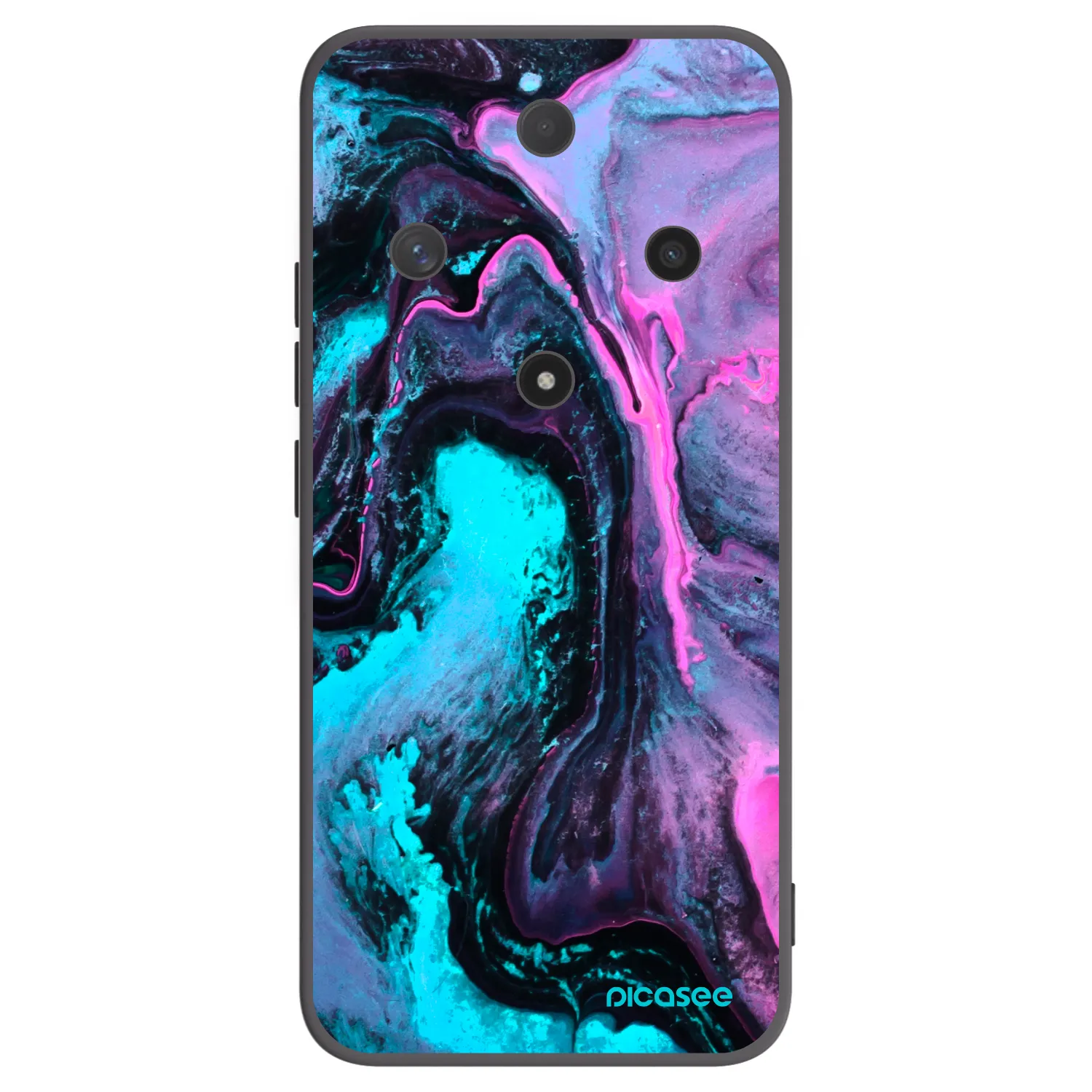 Picasee silikonový černý obal pro Honor Magic6 Lite 5G - Lean 2
