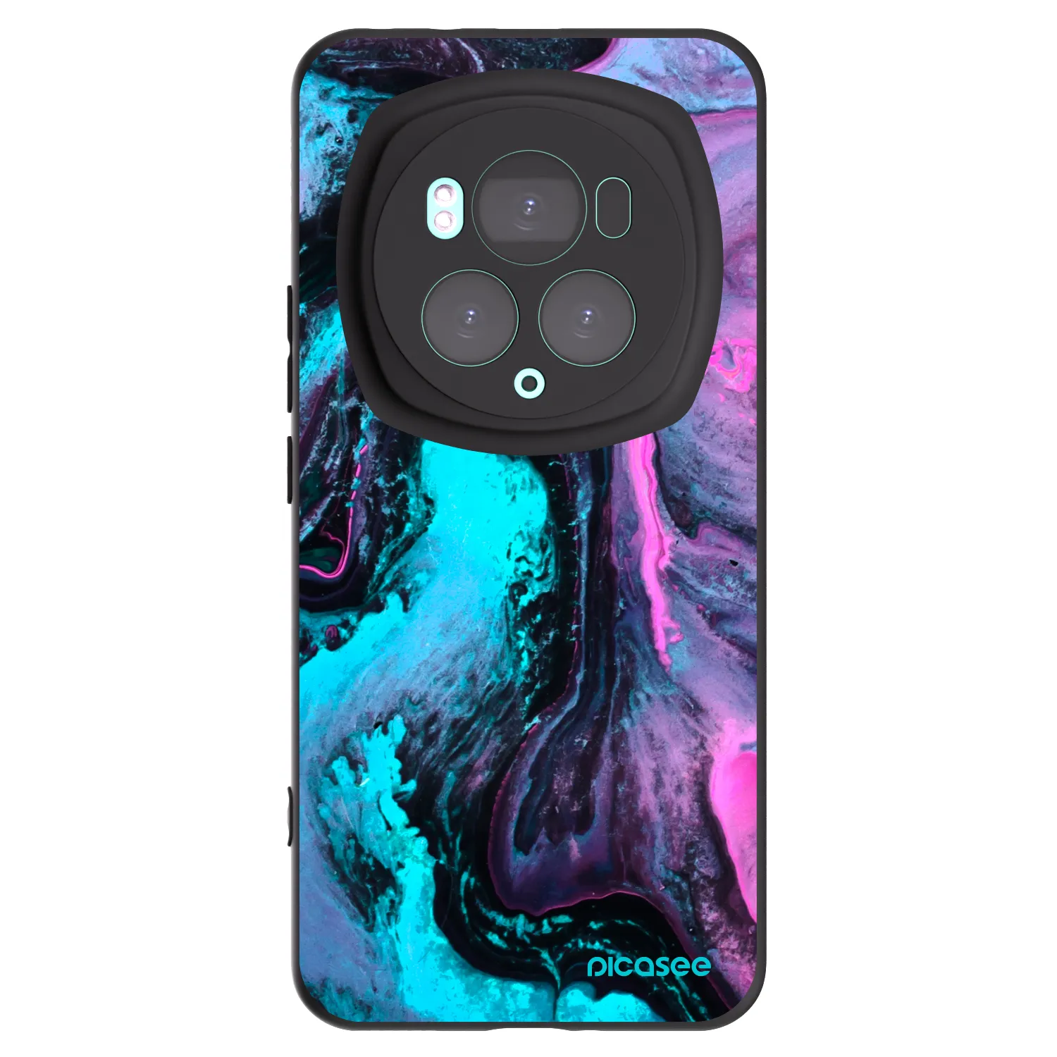 Picasee silikonový černý obal pro Honor Magic6 Pro - Lean 2