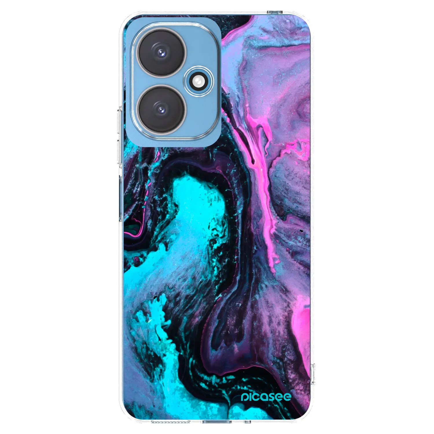 Picasee silikonový průhledný obal pro Xiaomi Redmi 13C 5G - Lean 2