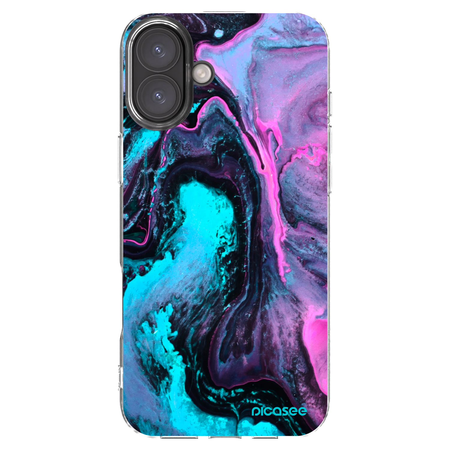 Picasee silikonový průhledný obal pro Apple iPhone 16 Plus - Lean 2