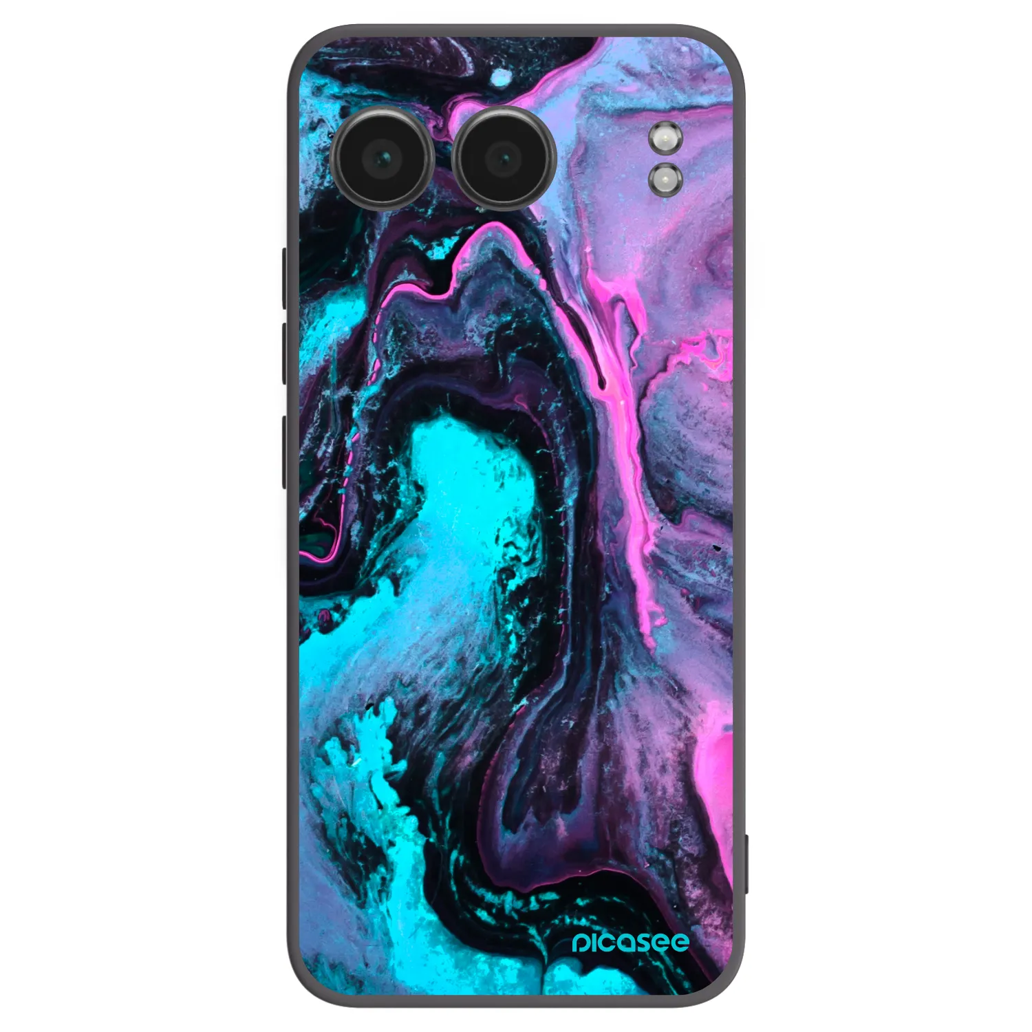 Picasee silikonový černý obal pro OnePlus Nord 4 - Lean 2