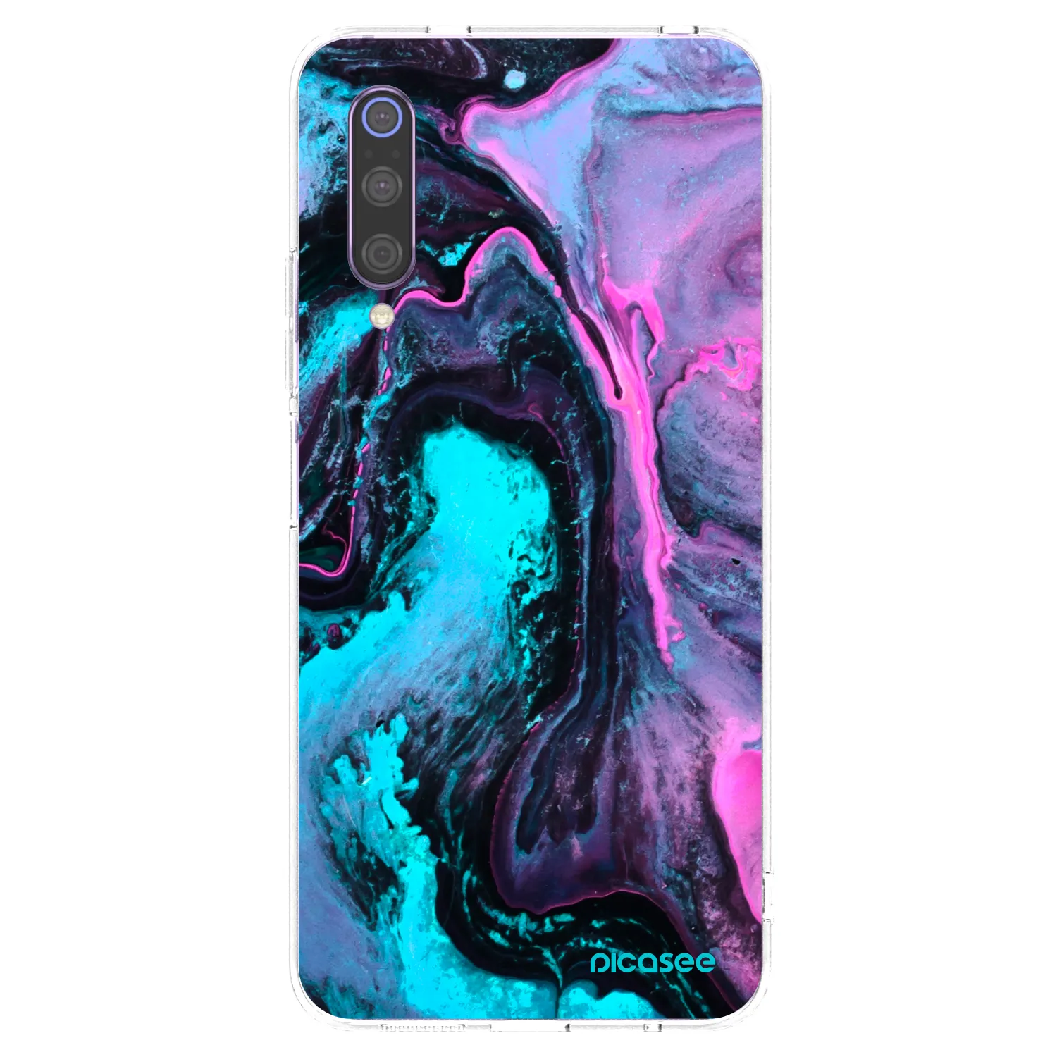 Picasee silikonový průhledný obal pro Xiaomi Mi 9 - Lean 2