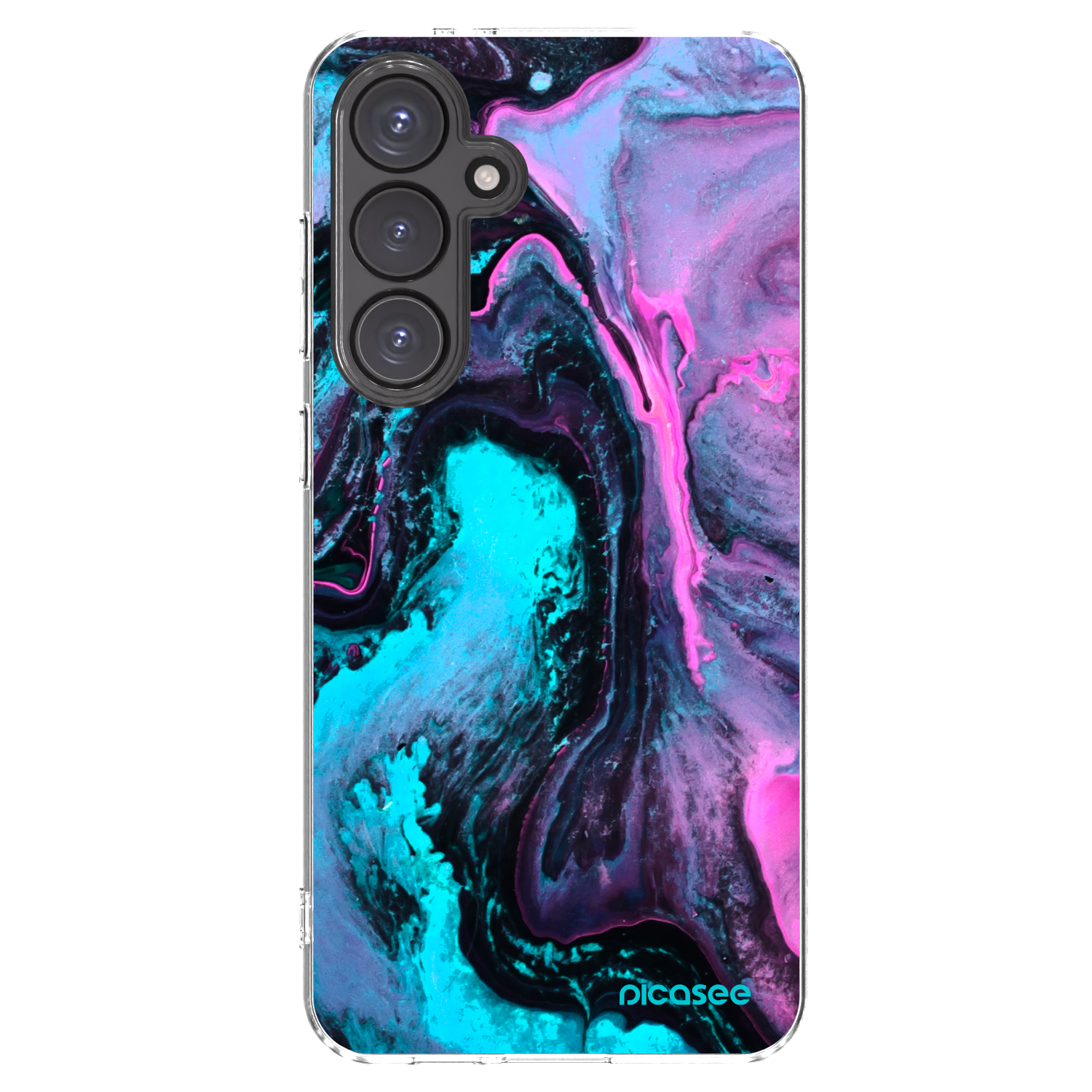 Picasee silikonový průhledný obal pro Samsung Galaxy S24 FE S721B - Lean 2