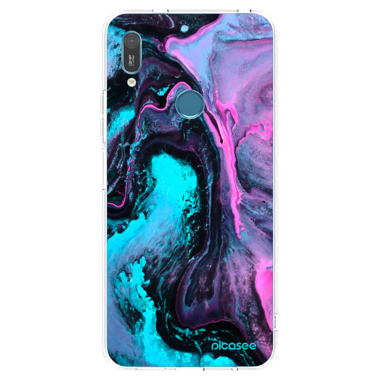 Picasee silikonový průhledný obal pro Huawei Y6 2019 - Lean 2