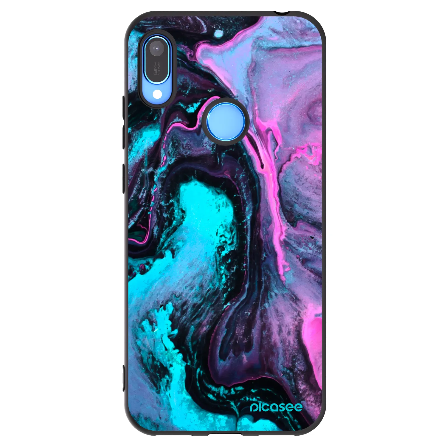 Picasee silikonový černý obal pro Huawei Y6 2019 - Lean 2