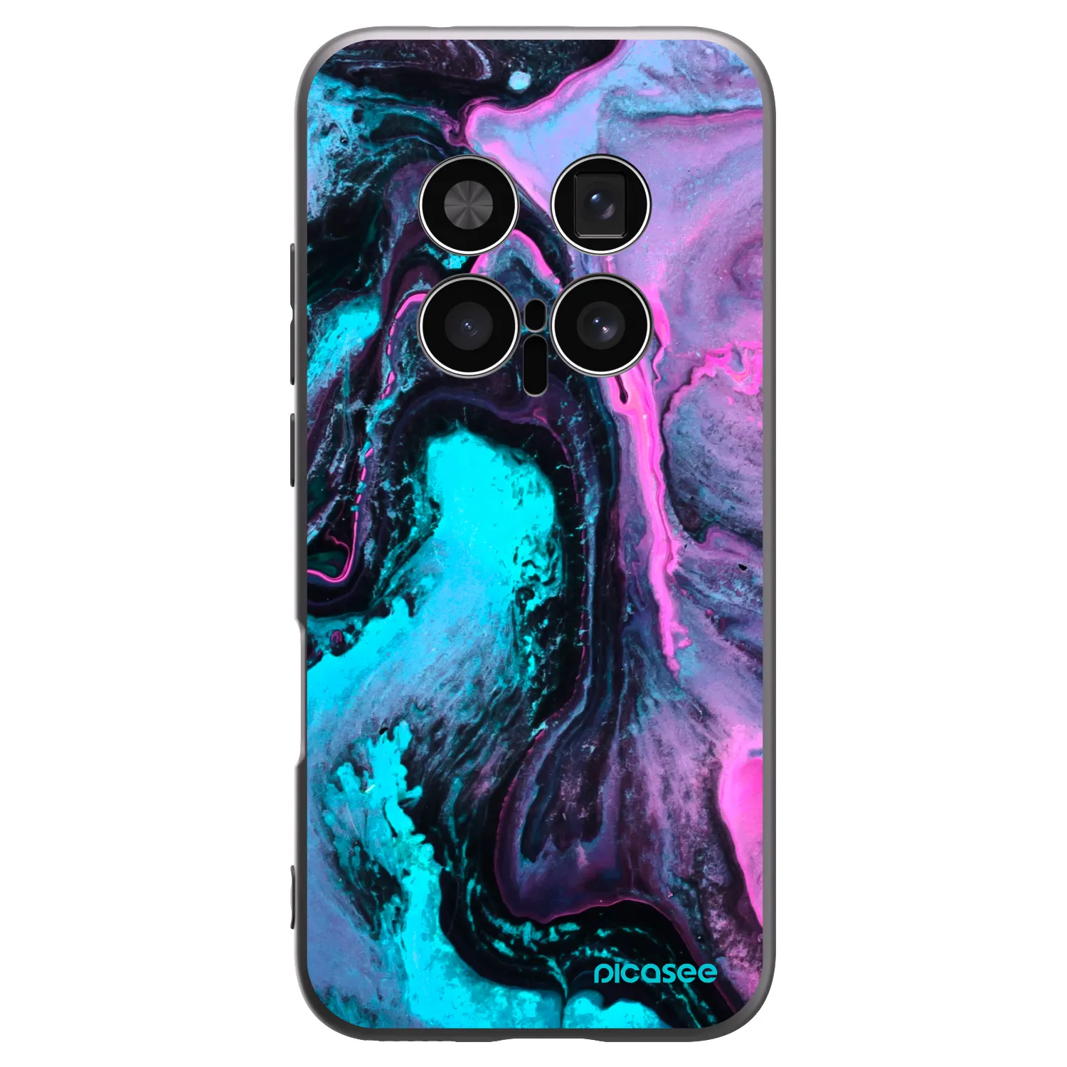 Picasee silikonový černý obal pro Honor Magic8 Pro 5G - Lean 2