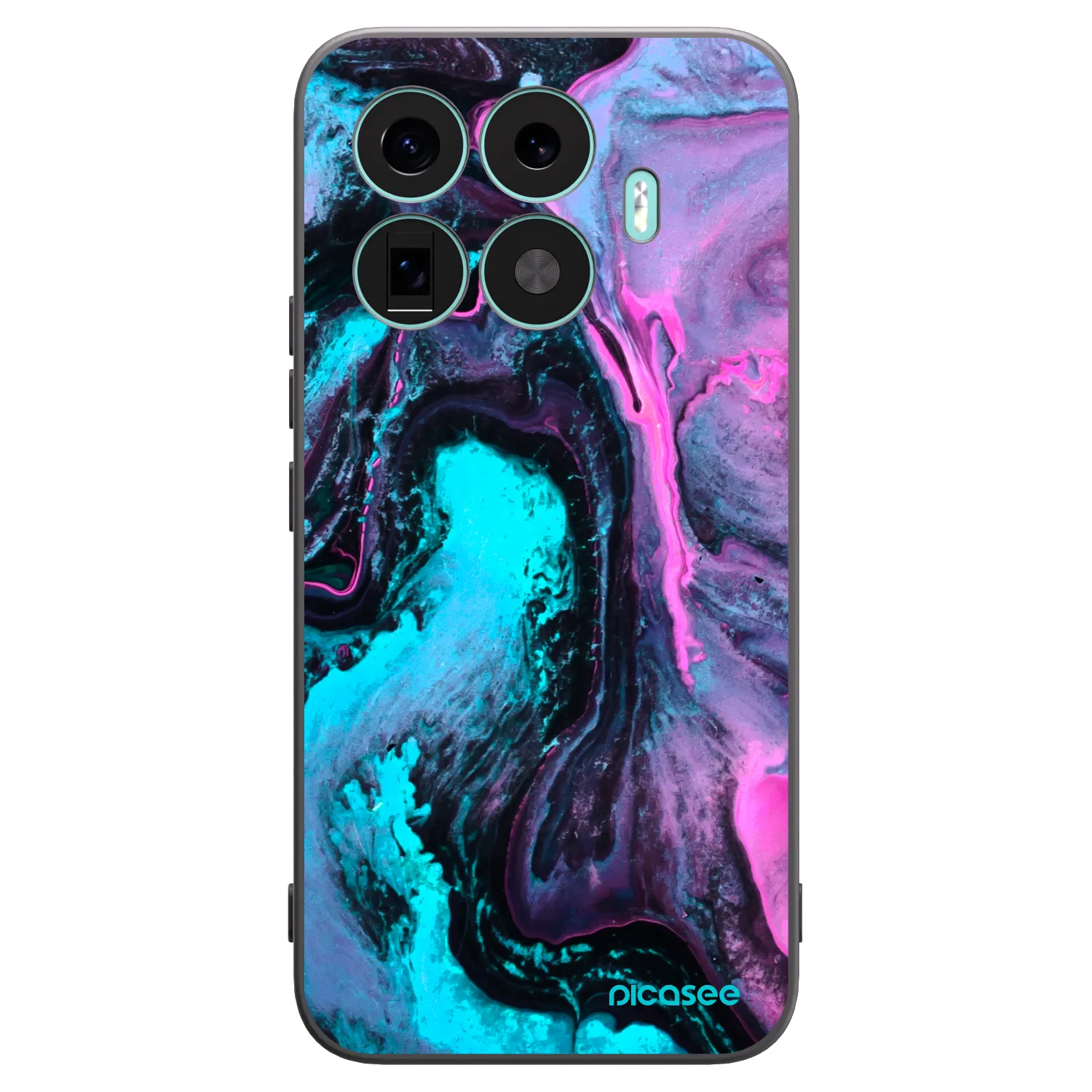 Picasee silikonový černý obal pro Xiaomi 17T Pro - Lean 2