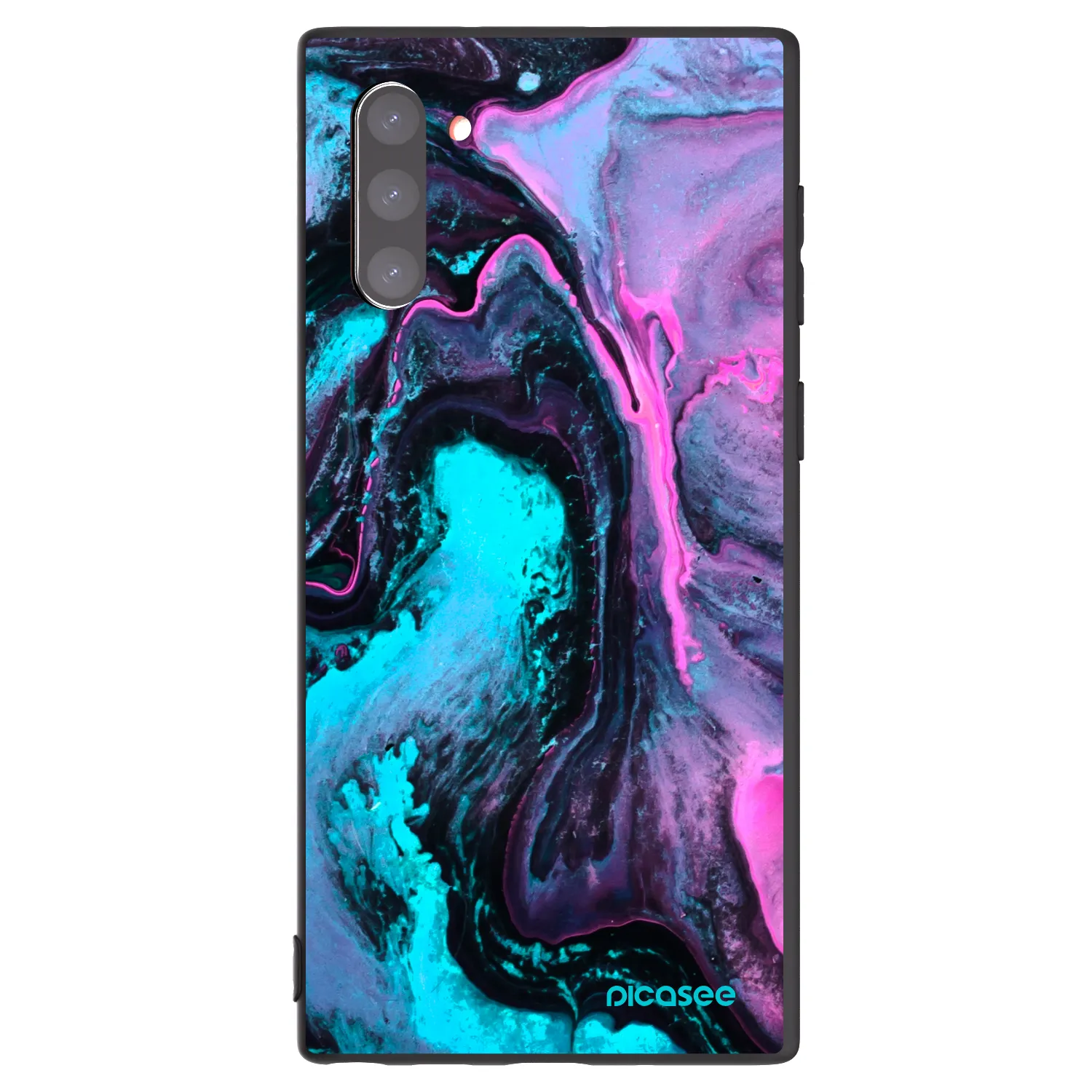 Picasee silikonový černý obal pro Samsung Galaxy Note 10 N970F - Lean 2