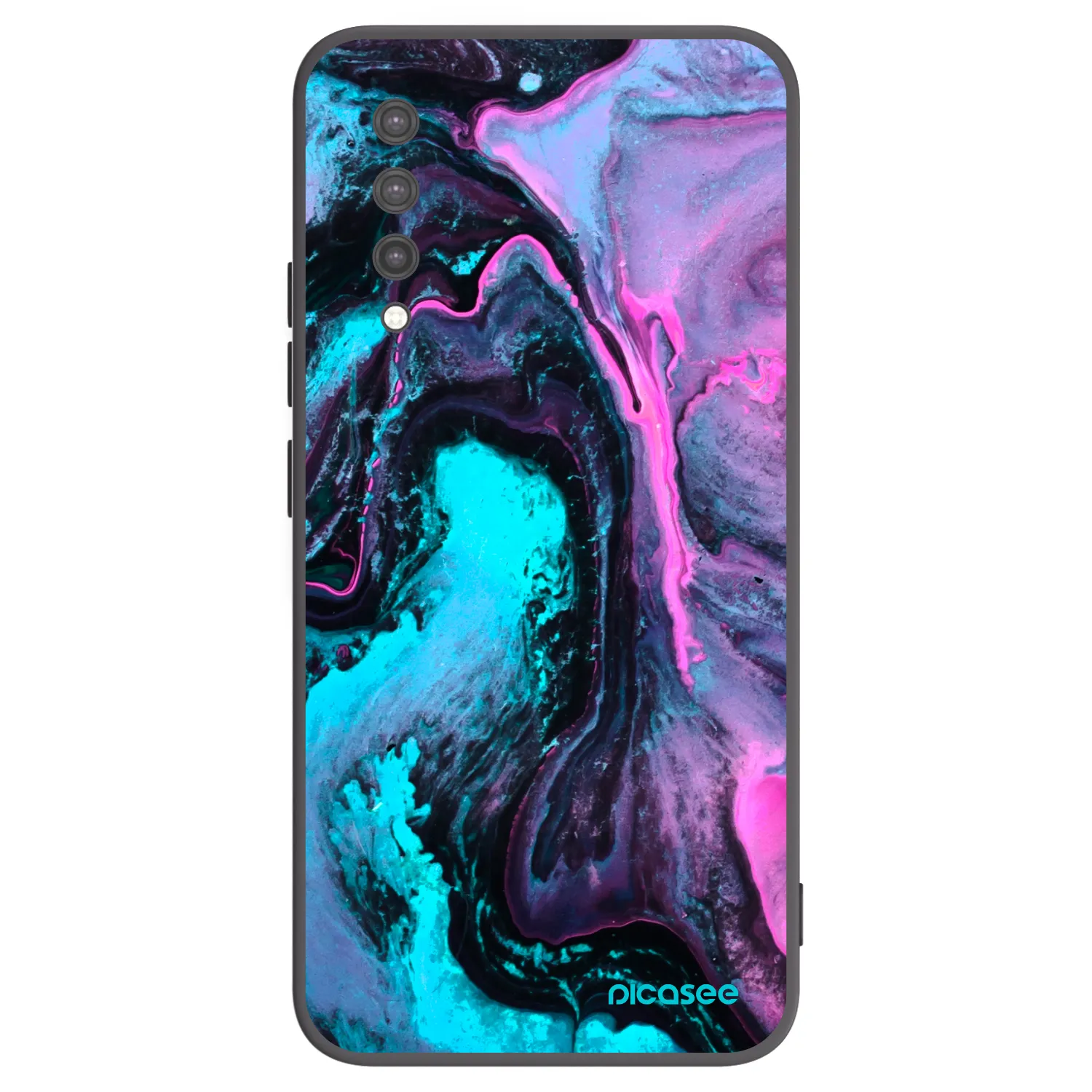 Picasee silikonový černý obal pro Xiaomi Mi 9 Lite - Lean 2