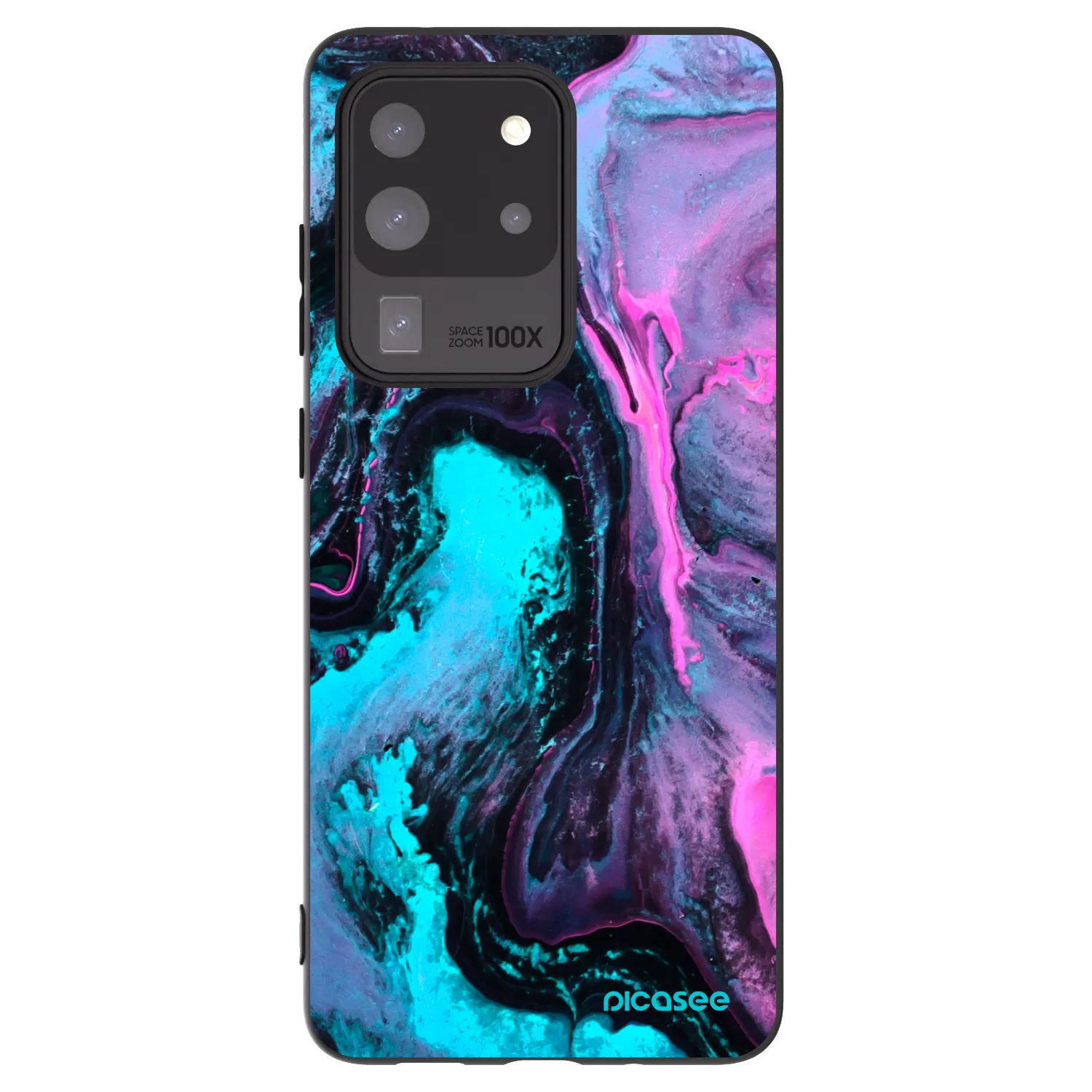 Picasee silikonový černý obal pro Samsung Galaxy S20 Ultra 5G G988F - Lean 2