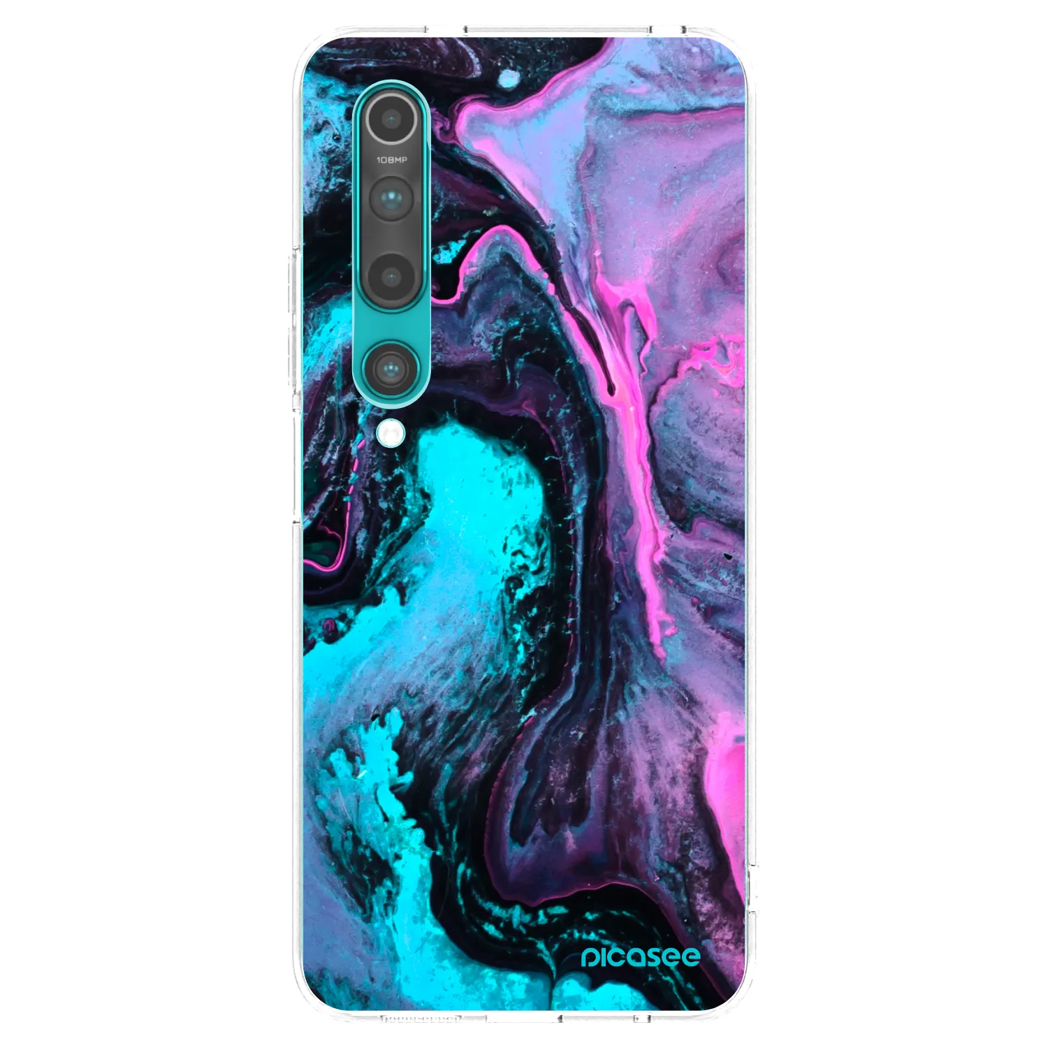 Picasee silikonový průhledný obal pro Xiaomi Mi 10 - Lean 2
