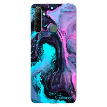 Picasee silikonový průhledný obal pro Realme 6i - Lean 2