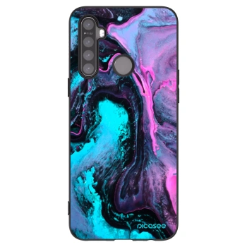 Picasee silikonový černý obal pro Realme 6i - Lean 2