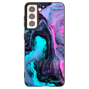 Picasee silikonový černý obal pro Samsung Galaxy S21 5G G991B - Lean 2