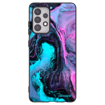 Picasee silikonový černý obal pro Samsung Galaxy A52 5G A525F - Lean 2