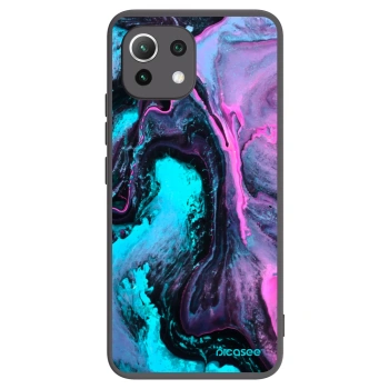 Picasee silikonový černý obal pro Xiaomi 11 Lite 5G NE - Lean 2