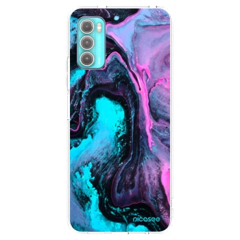 Picasee silikonový průhledný obal pro Motorola Moto G60 - Lean 2