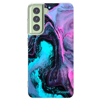 Picasee silikonový průhledný obal pro Samsung Galaxy S21 FE 5G - Lean 2