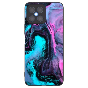 Picasee silikonový černý obal pro Honor X8 4G - Lean 2