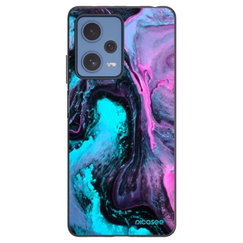 Picasee silikonový černý obal pro Xiaomi Redmi Note 12 Pro 5G - Lean 2