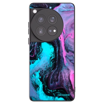 Picasee silikonový černý obal pro OnePlus 12 5G - Lean 2