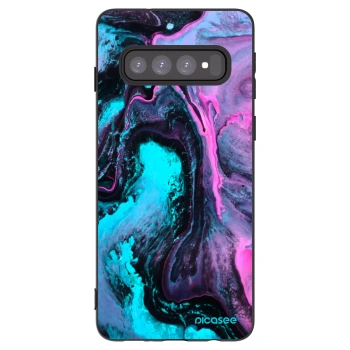 Picasee silikonový černý obal pro Samsung Galaxy S10 G973 - Lean 2