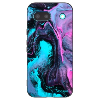 Picasee silikonový černý obal pro Google Pixel 8a - Lean 2