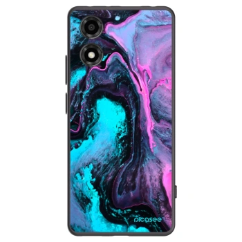 Picasee silikonový černý obal pro Motorola Moto E14 - Lean 2