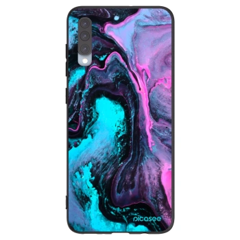 Picasee silikonový černý obal pro Samsung Galaxy A70 A705F - Lean 2
