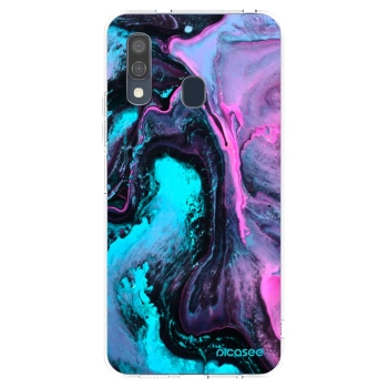 Picasee silikonový průhledný obal pro Samsung Galaxy A40 A405F - Lean 2