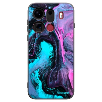 Picasee silikonový černý obal pro OPPO Find X9 Pro - Lean 2
