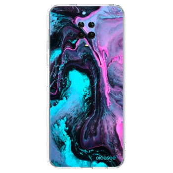 Picasee silikonový průhledný obal pro Xiaomi Redmi Note 9 Pro - Lean 2