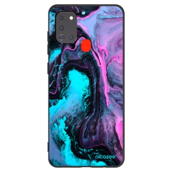 Picasee silikonový černý obal pro Samsung Galaxy A21s - Lean 2