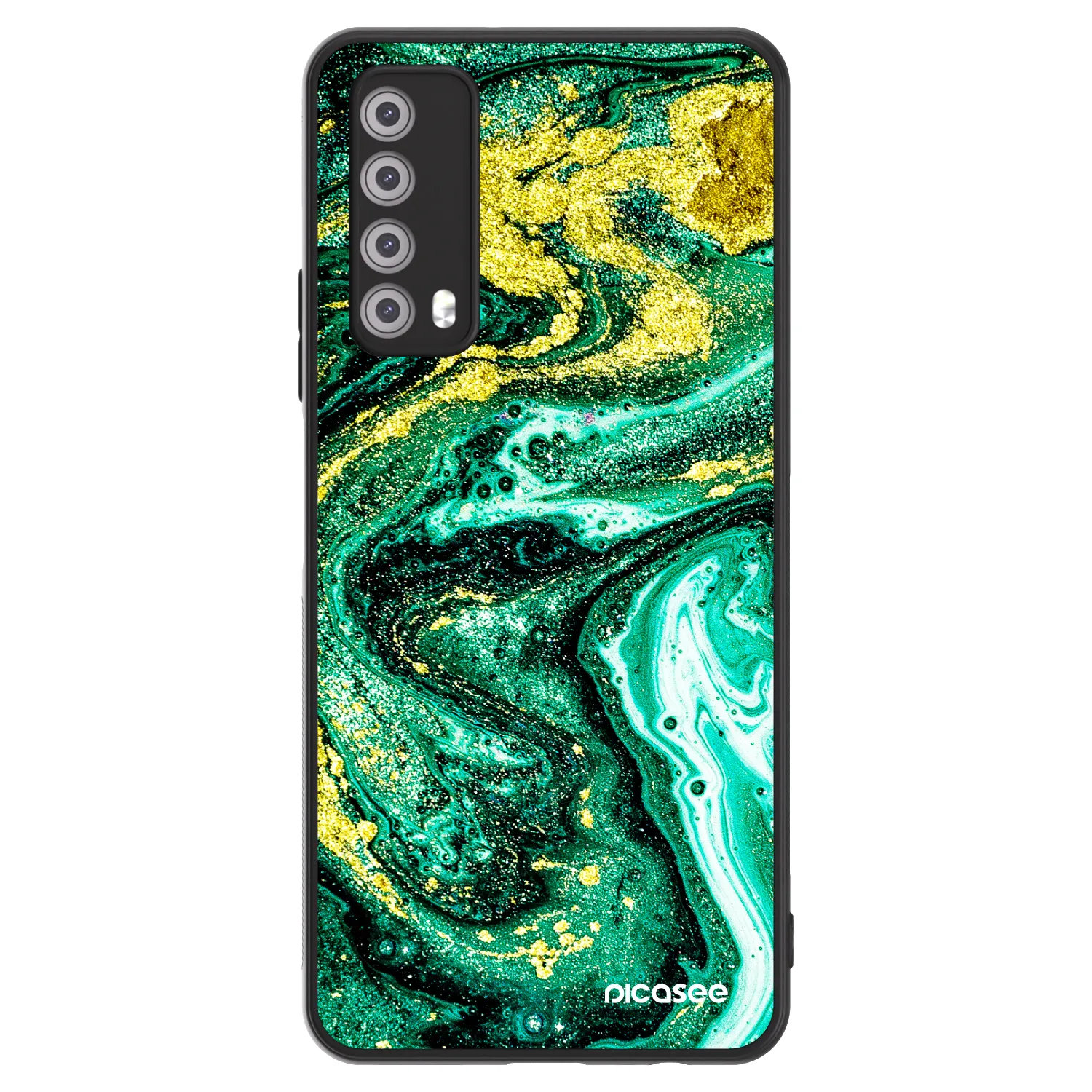 Picasee ULTIMATE CASE pro Huawei P Smart 2021 - Green Gold