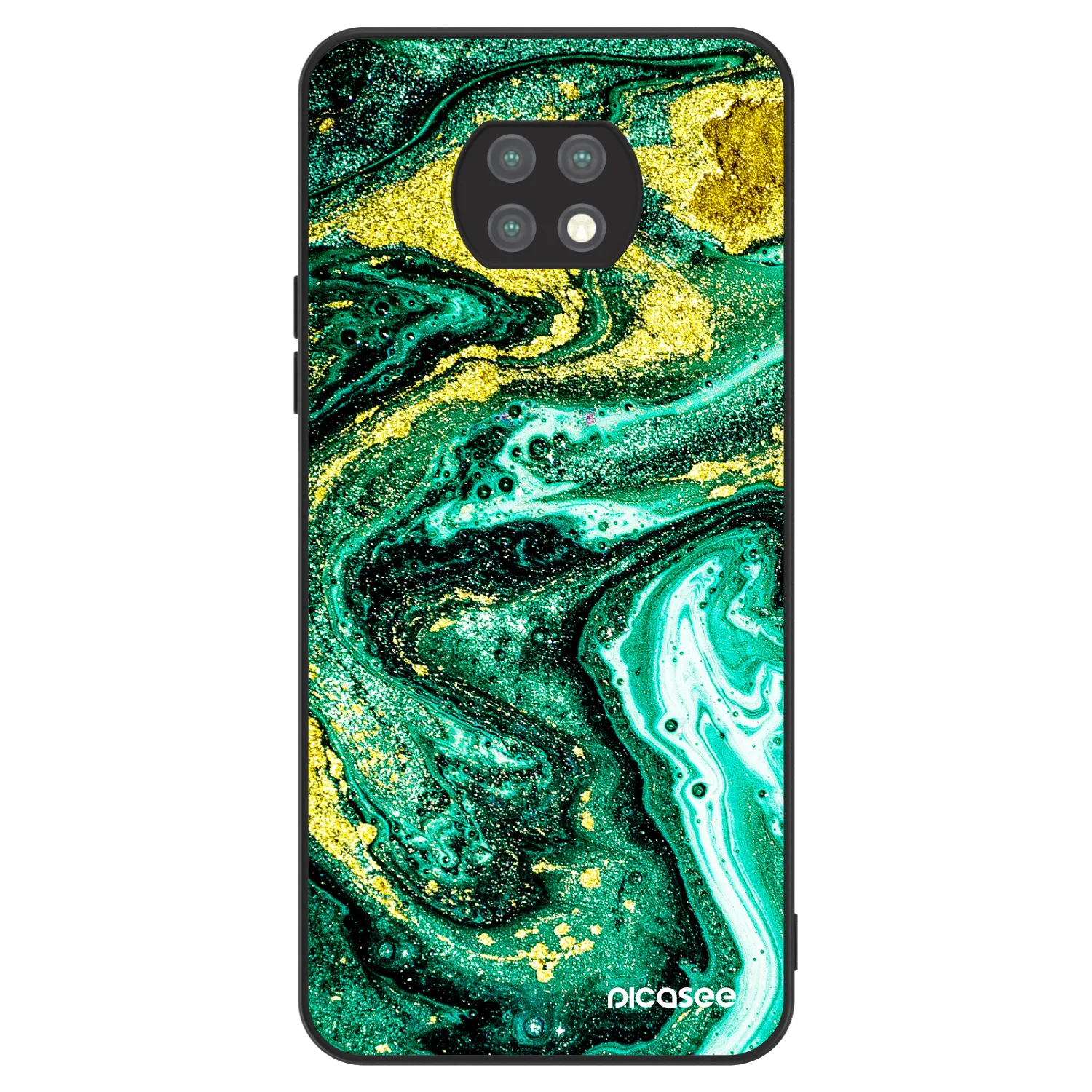 Picasee ULTIMATE CASE pro Xiaomi Redmi Note 9T - Green Gold