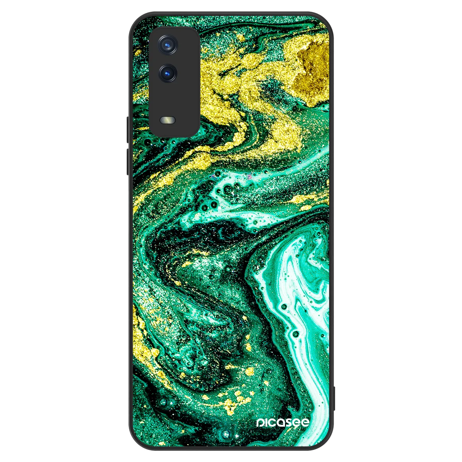 Picasee ULTIMATE CASE pro Vivo Y11s - Green Gold